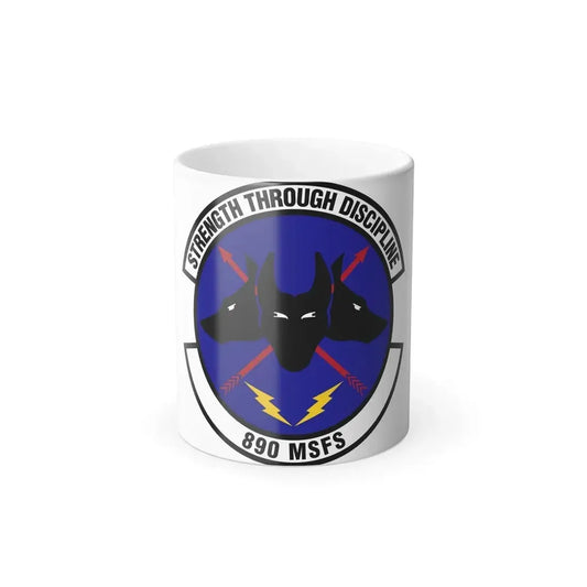 890 Missile Security Forces Squadron AFGSC (U.S. Air Force) Color Changing Coffee Mug 11oz - Go Mug Yourself