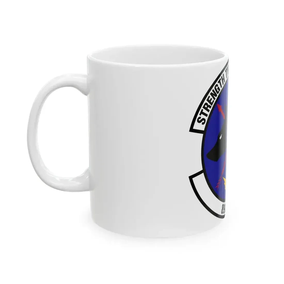 890 Missile Security Forces Squadron AFGSC (U.S. Air Force) White Coffee Mug - Go Mug Yourself