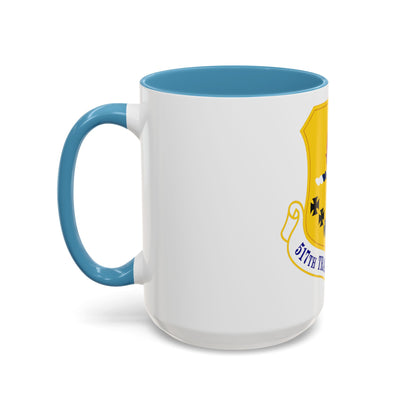 517 Training Group AETC (U.S. Air Force) Accent Coffee Mug