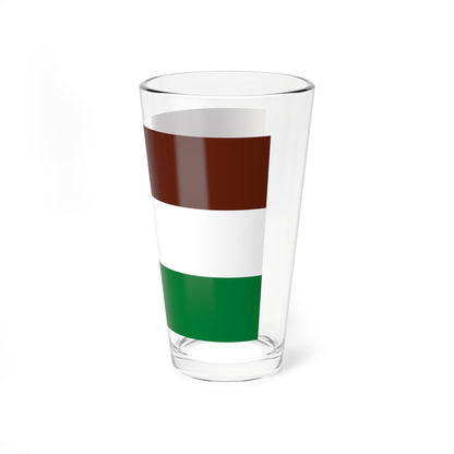 Flag of Santos Mercado Bolivia (Bolivia) Pint Glass 16oz