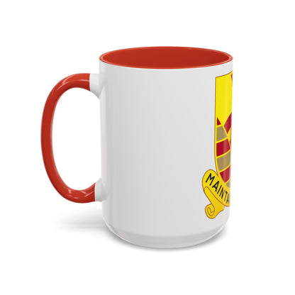 81 Maintenance Battalion (U.S. Army) Accent Coffee Mug
