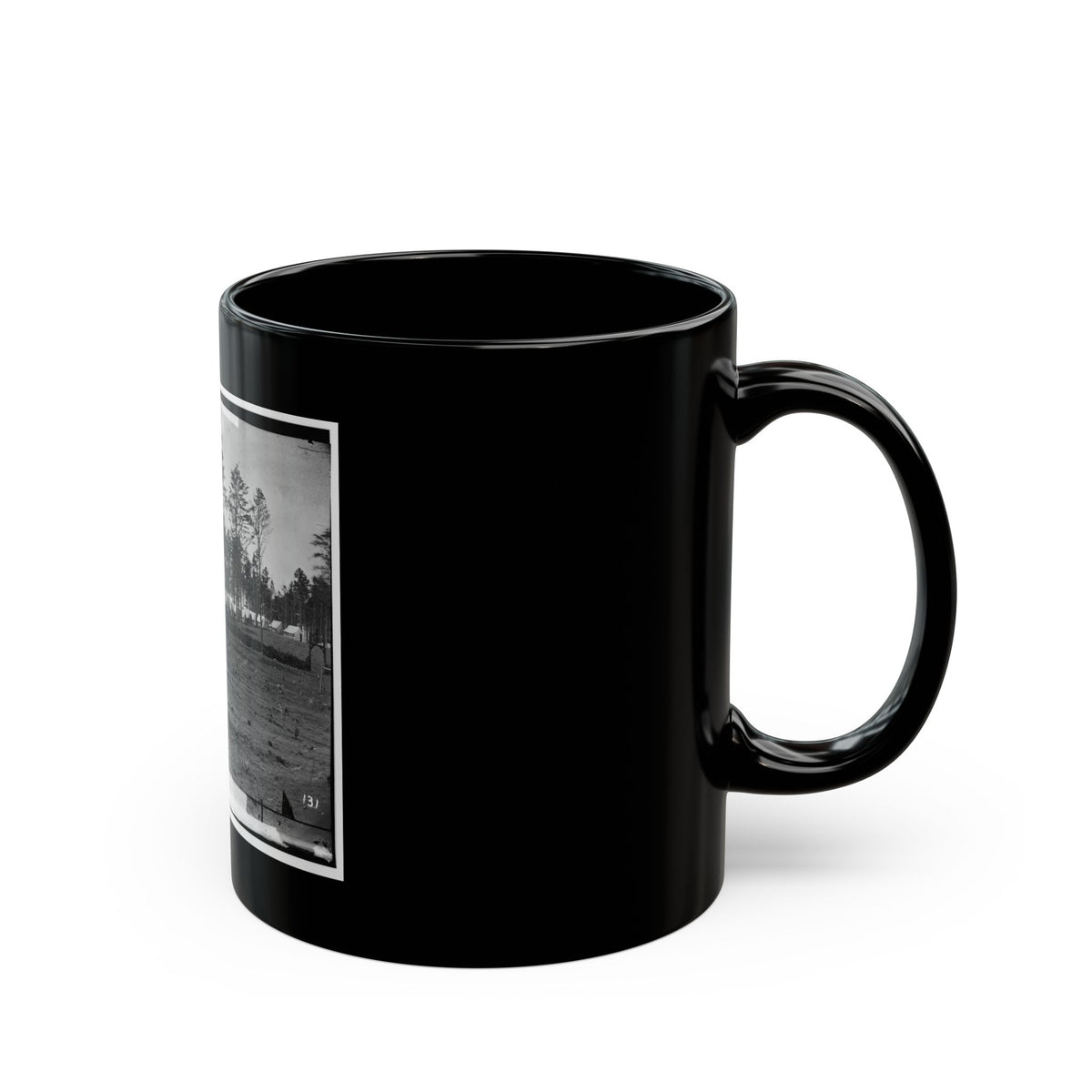 Brandy Station, Virginia. Army Of The Potomac. Eastern Half Of The Camp (U.S. Civil War) Black Coffee Mug