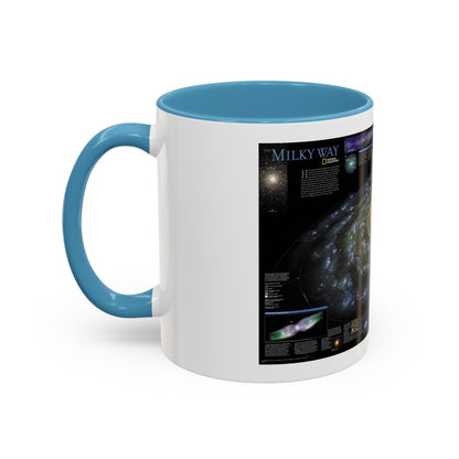 Space - Milky Way (2002) (Map) Accent Coffee Mug