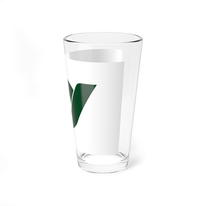 Flag of Shikatsu Aichi 1969-2006 (Japan) Pint Glass 16oz
