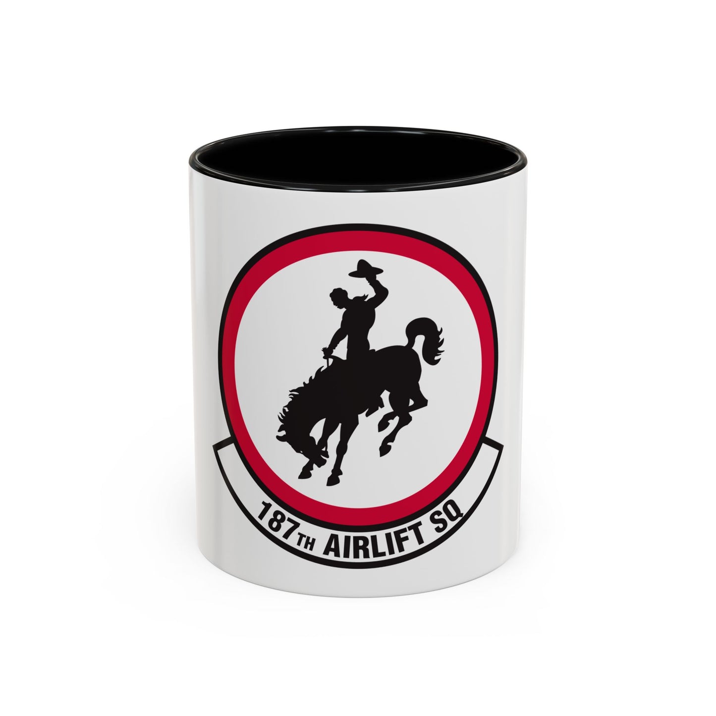 187 Airlift Squadron (U.S. Air Force) Accent Coffee Mug