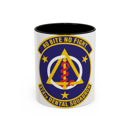 374th Dental Squadron (U.S. Air Force) Accent Coffee Mug