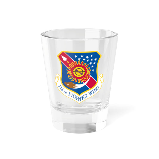 114th Fighter Wing (U.S. Air Force) Shot Glass 1.5oz