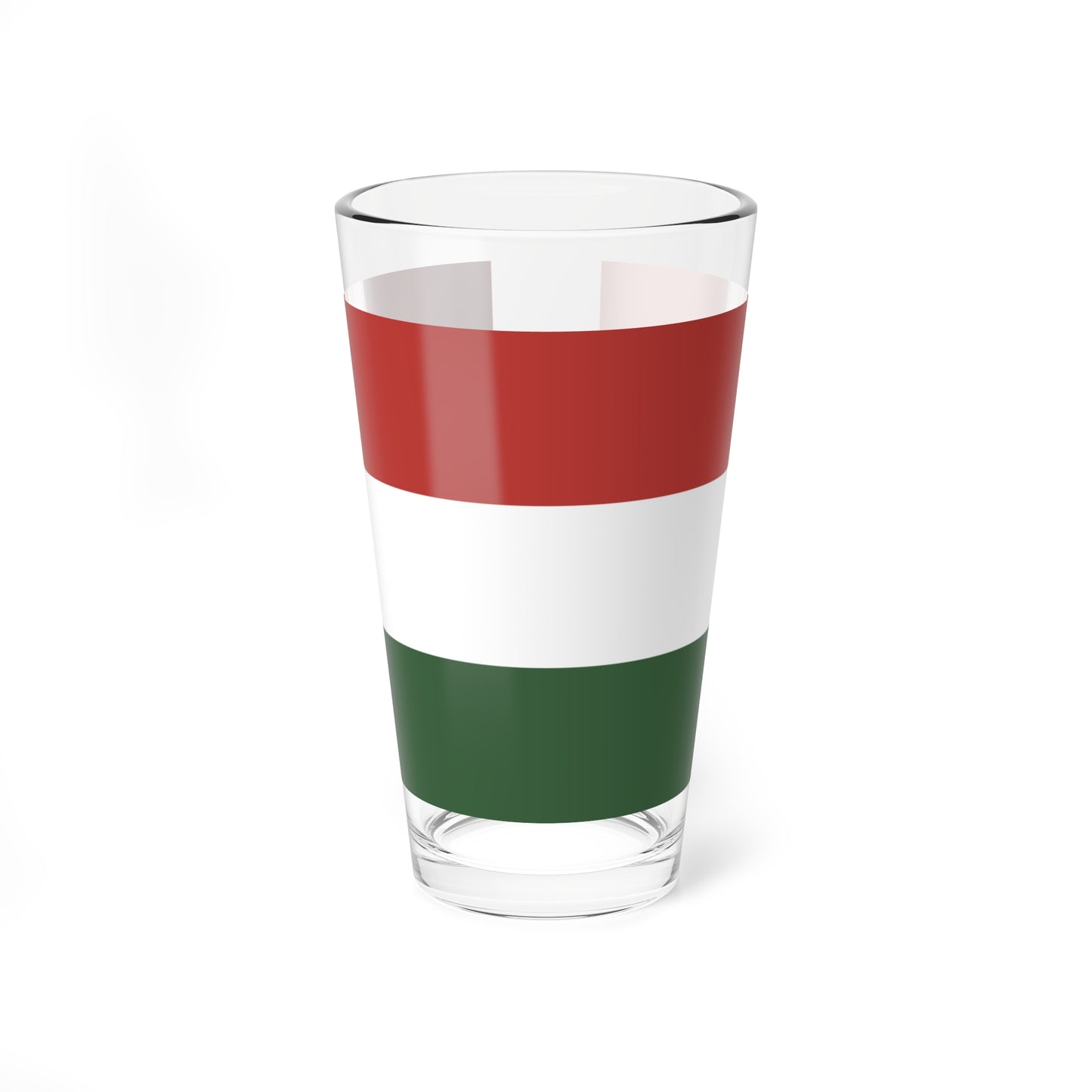 Flag of Hungary 1989-2003 (Hungary) Pint Glass 16oz