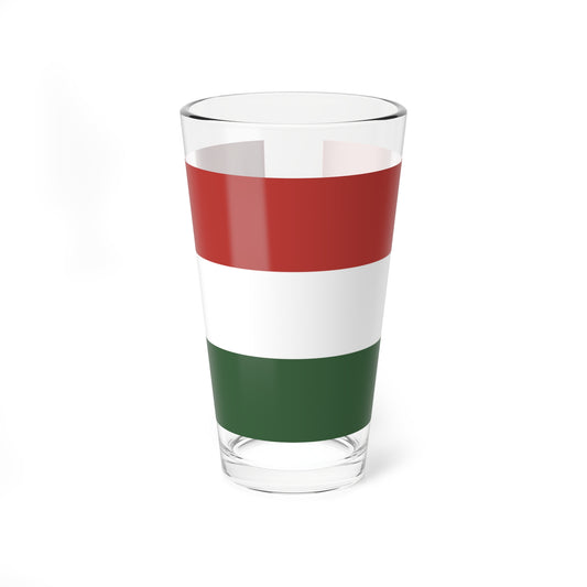 Flag of Hungary 1989-2003 (Hungary) Pint Glass 16oz