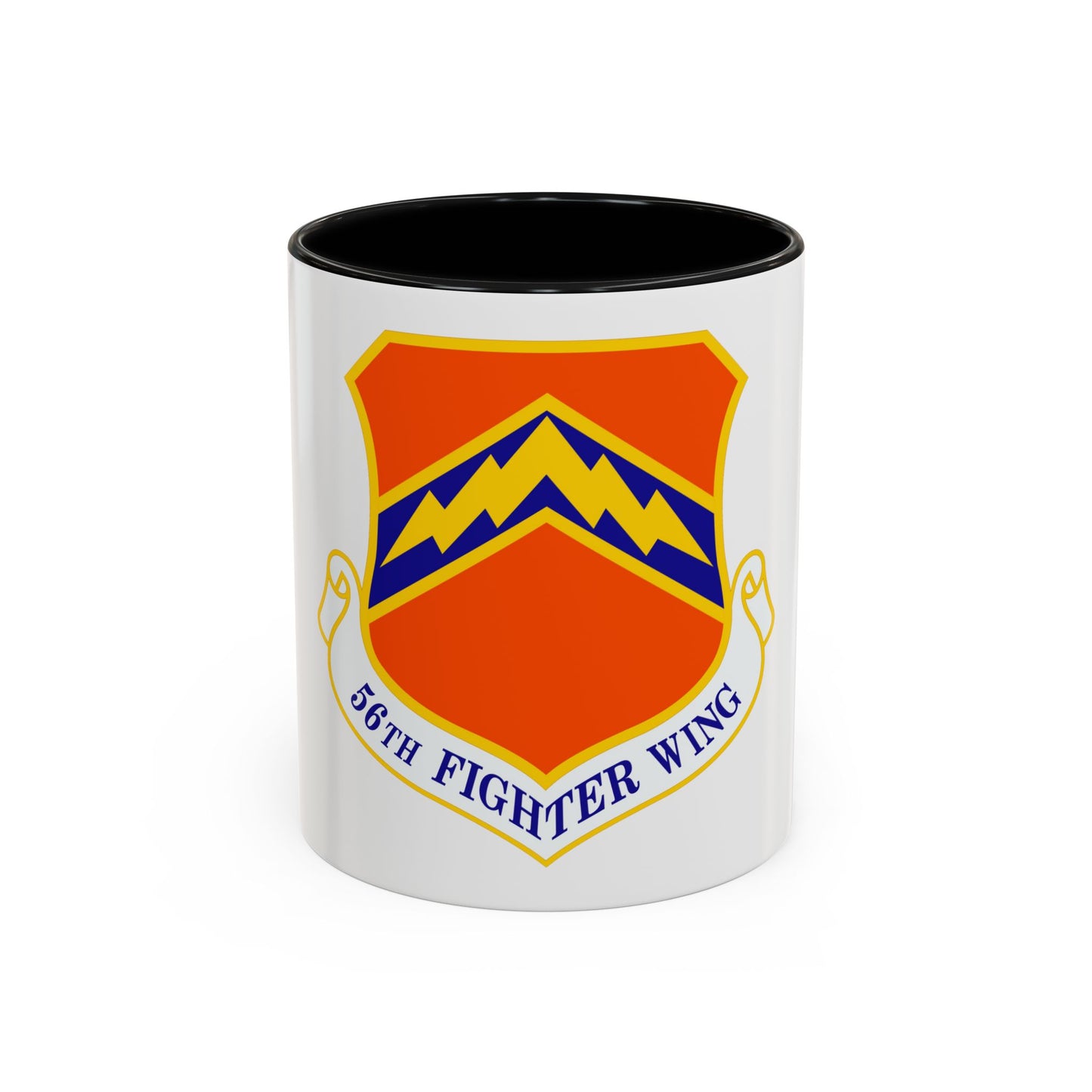 56th Fighter Wing (U.S. Air Force) Accent Coffee Mug