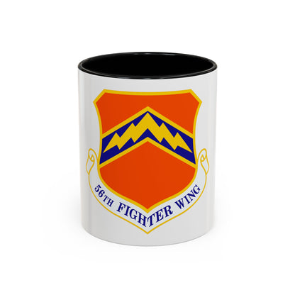 56th Fighter Wing (U.S. Air Force) Accent Coffee Mug