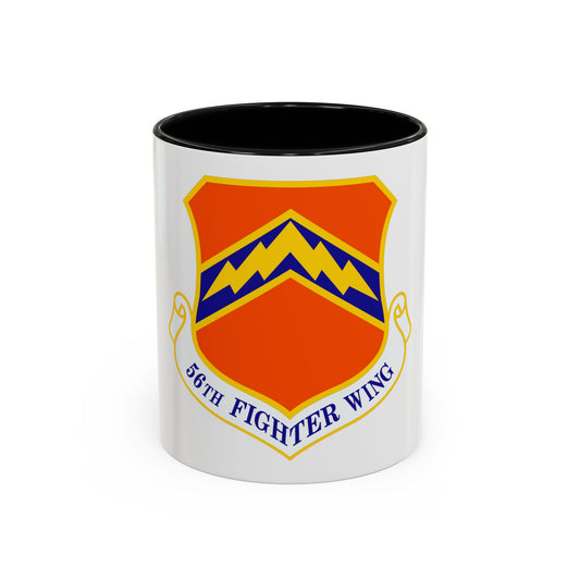 56th Fighter Wing (U.S. Air Force) Accent Coffee Mug