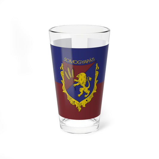 Flag of Somogyapati (Hungary) Pint Glass 16oz