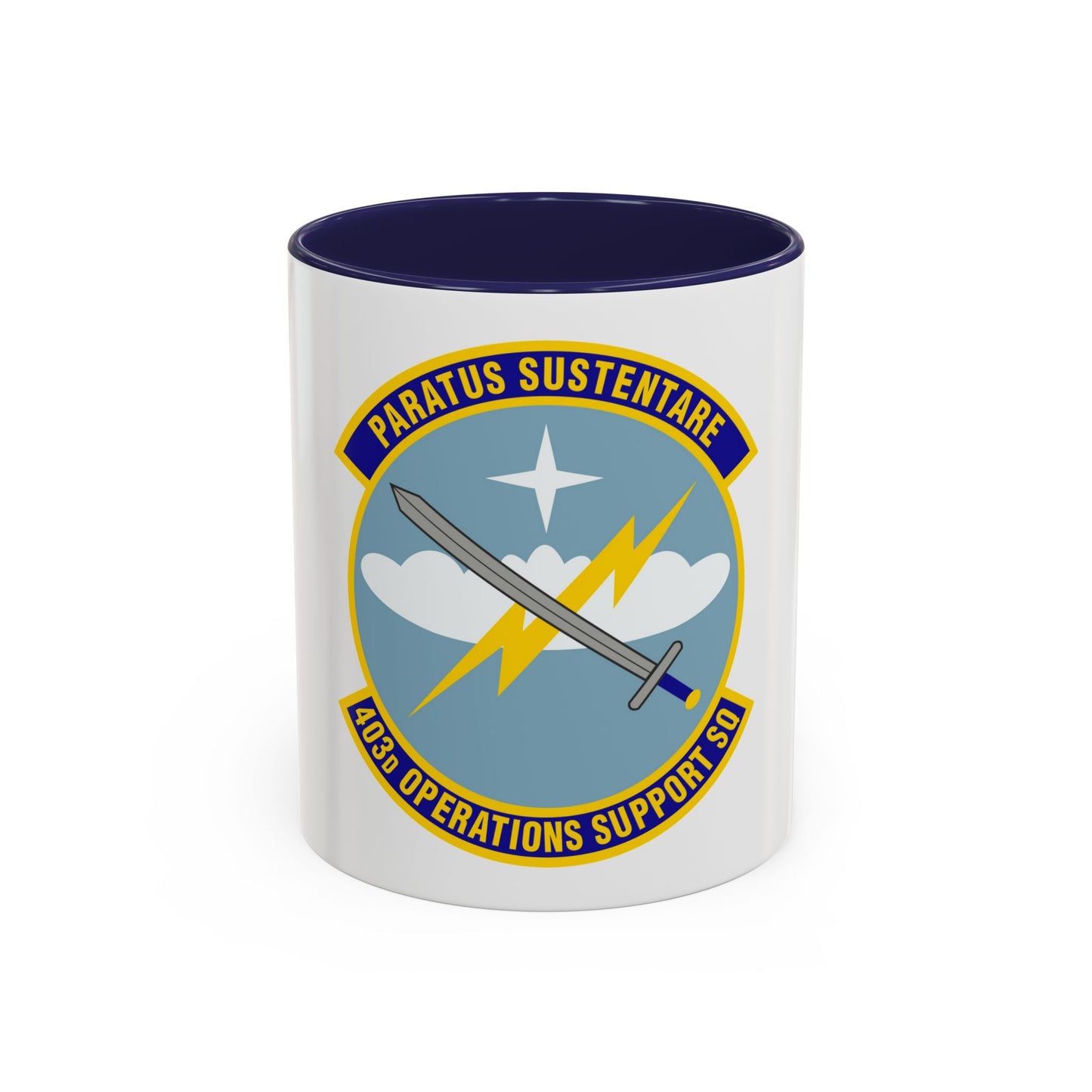 403d Operations Support Squadron (U.S. Air Force) Accent Coffee Mug