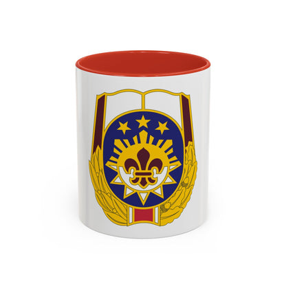MEDDAC Fort Irwin US (U.S. Army) Accent Coffee Mug