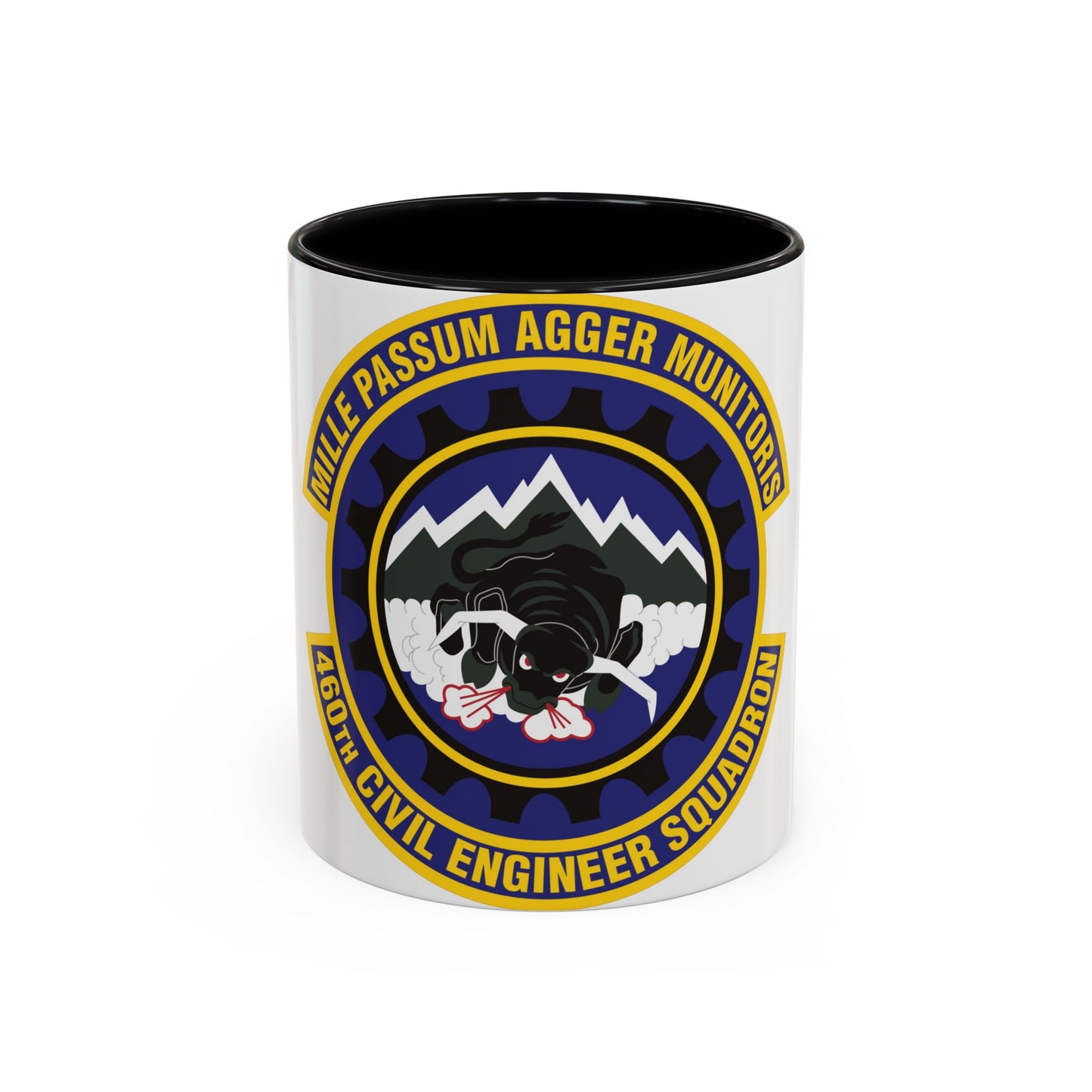 460th Civil Engineer Squadron (U.S. Air Force) Accent Coffee Mug