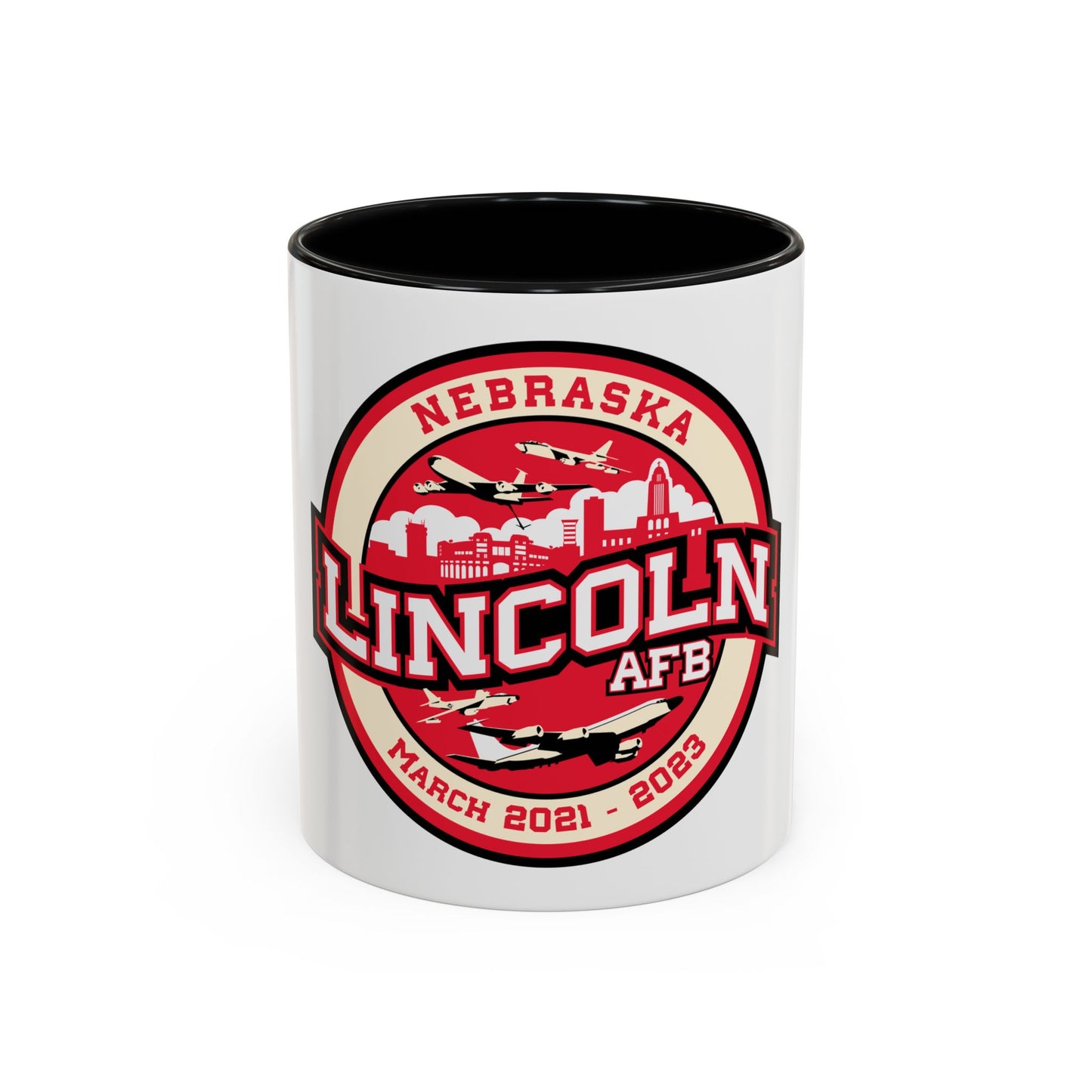 Lincoln Air Force Base (U.S. Air Force) Accent Coffee Mug