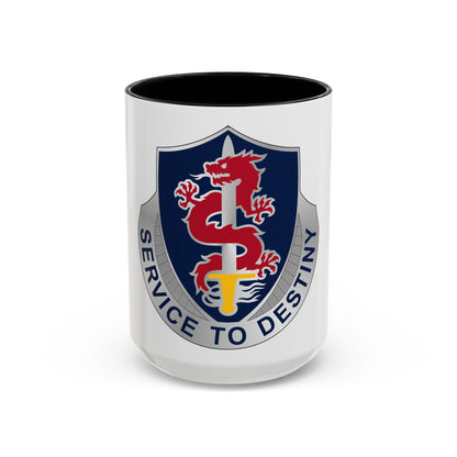 101 Personnel Services Battalion (U.S. Army) Accent Coffee Mug