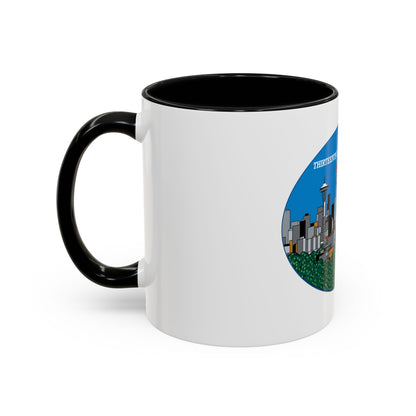 13th CG District Pacific Northwest (U.S. Coast Guard) Accent Coffee Mug