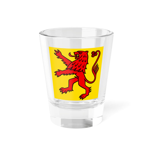 CHE Laufenburg Flag (Switzerland) Shot Glass 1.5oz