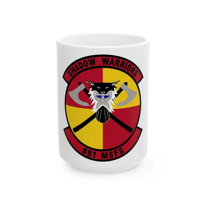 891 Missile Security Forces Squadron AFGSC (U.S. Air Force) White Coffee Mug-11oz-Go Mug Yourself