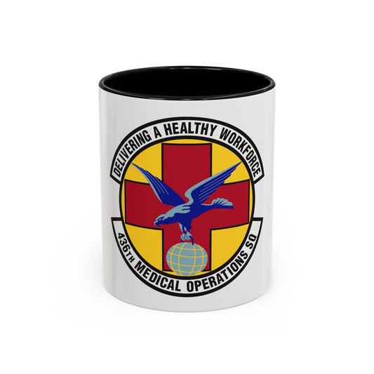 436th Medical Operations Squadron (U.S. Air Force) Accent Coffee Mug