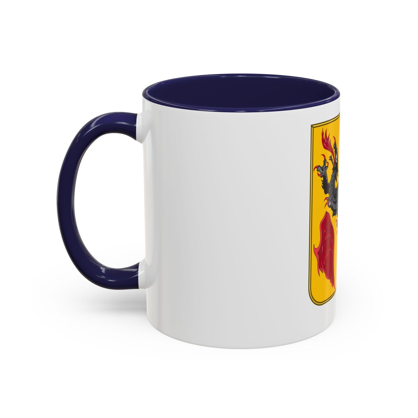 81 Airborne Antiaircraft Artillery Battalion 2 (U.S. Army) Accent Coffee Mug
