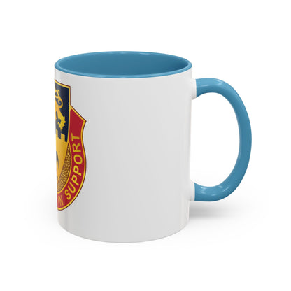 55 Personnel Services Battalion (U.S. Army) Accent Coffee Mug