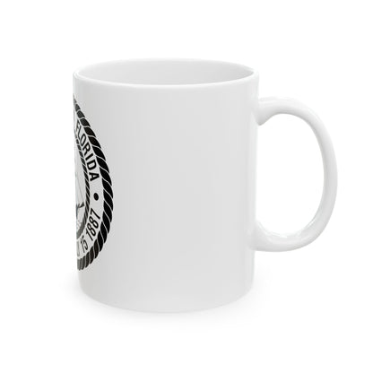 Seal of Tampa Florida - White Coffee Mug