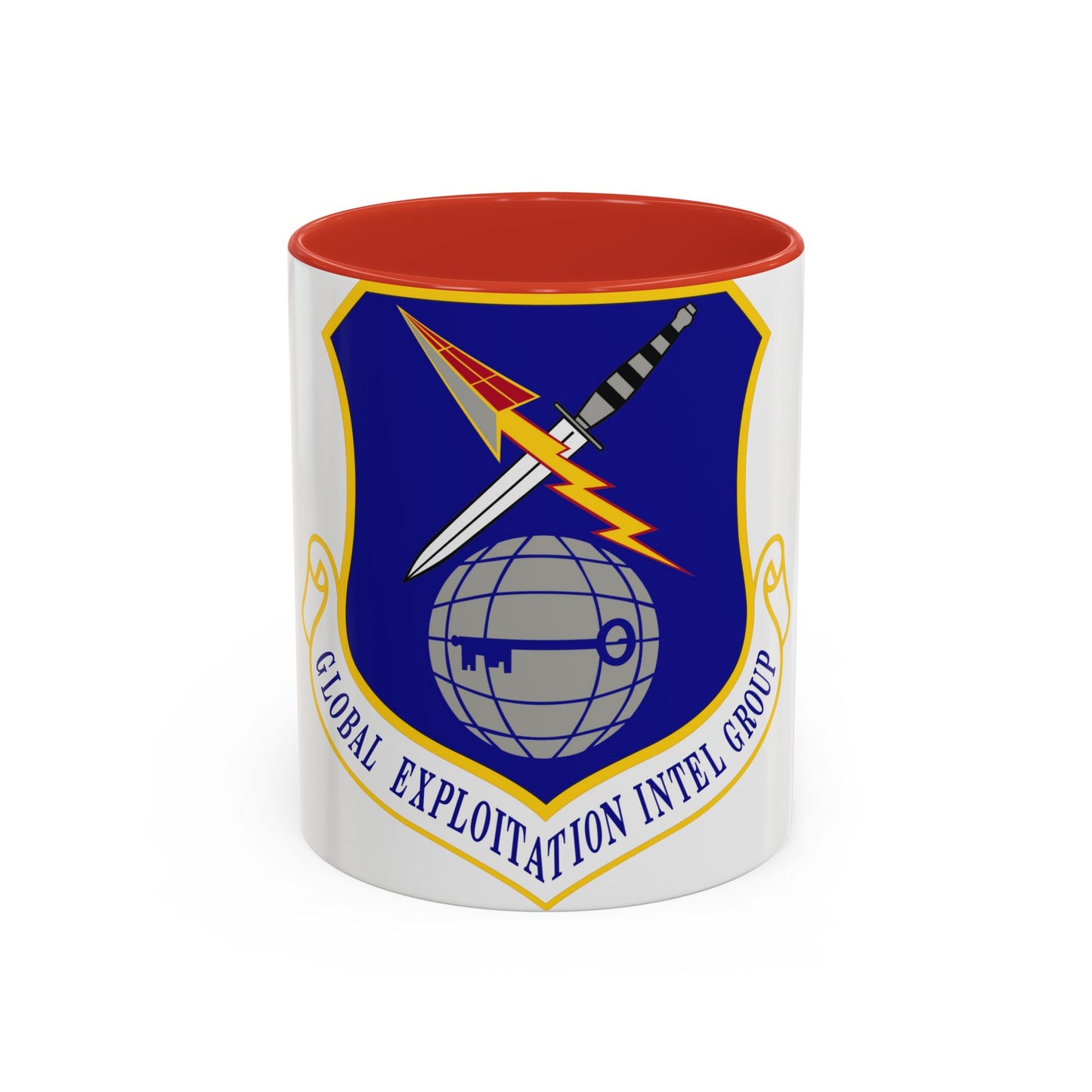 Global Exploitation Intelligence Group (U.S. Air Force) Accent Coffee Mug