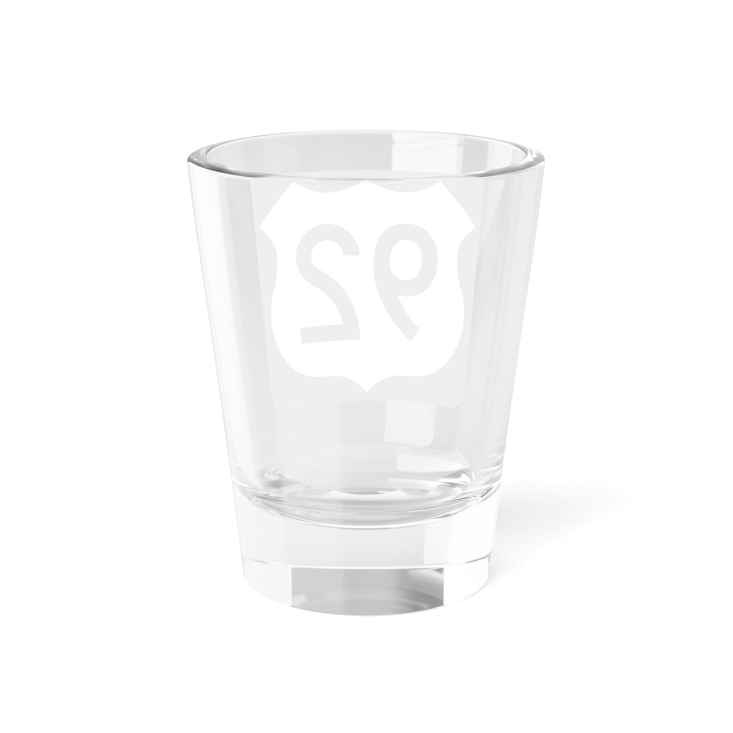 US 92 FL reversed (Florida) (Road Sign) Shot Glass 1.5oz