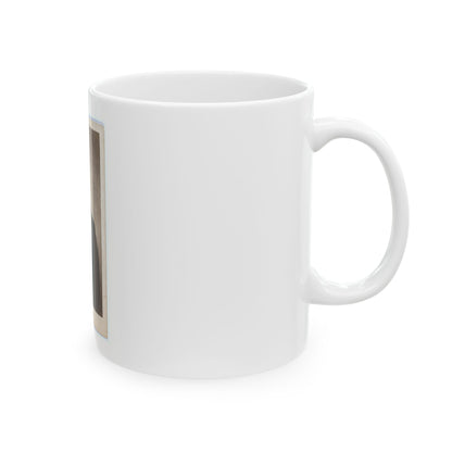 Col. Edward D. Baker, 1811-1861 (U.S. Civil War) White Coffee Mug
