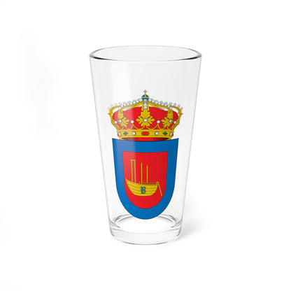 Escudo de Boquiñeni (Spain) (Coat of Arms) Pint Glass 16oz