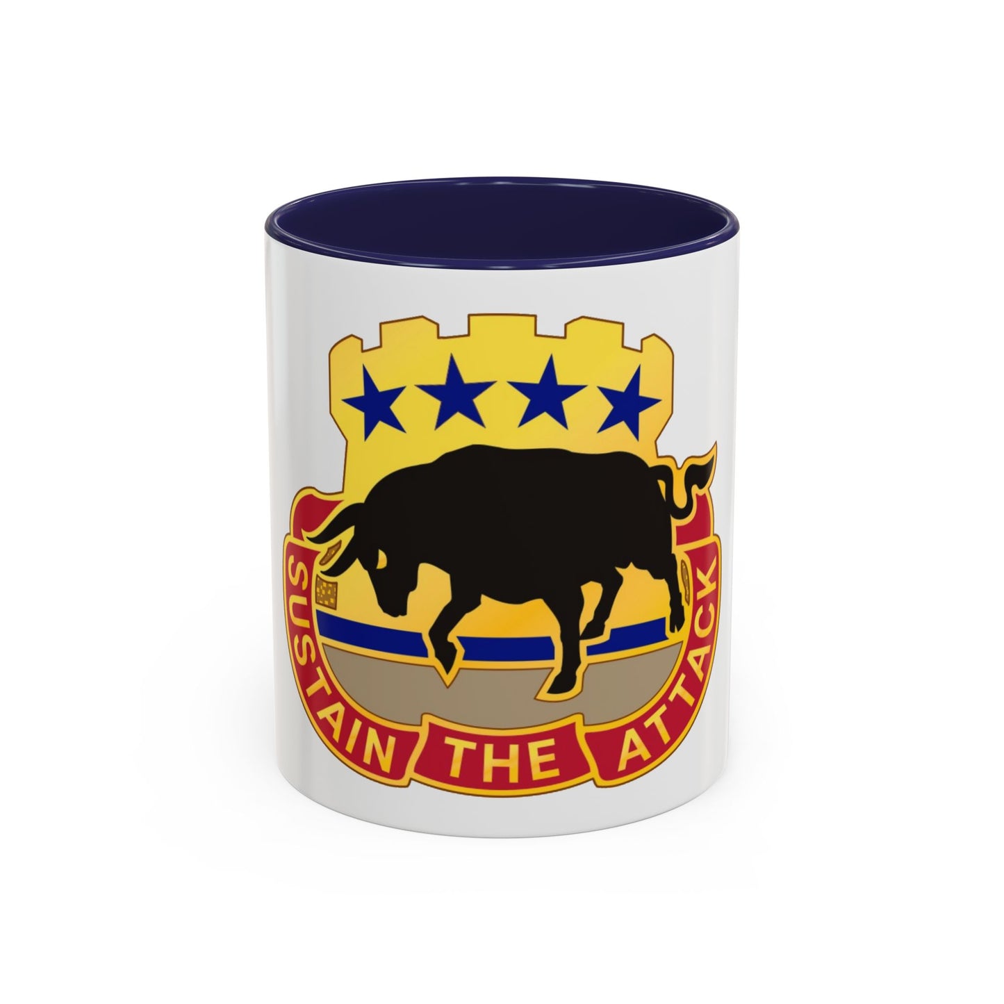 518 Sustainment Brigade 3 (U.S. Army) Accent Coffee Mug