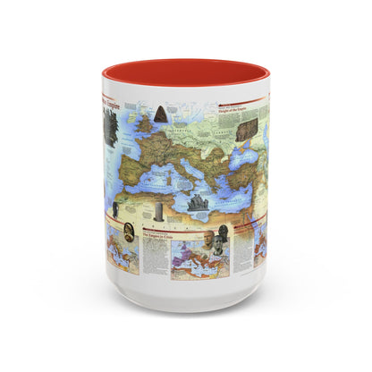 Roman Empire (1997) (Map) Accent Coffee Mug