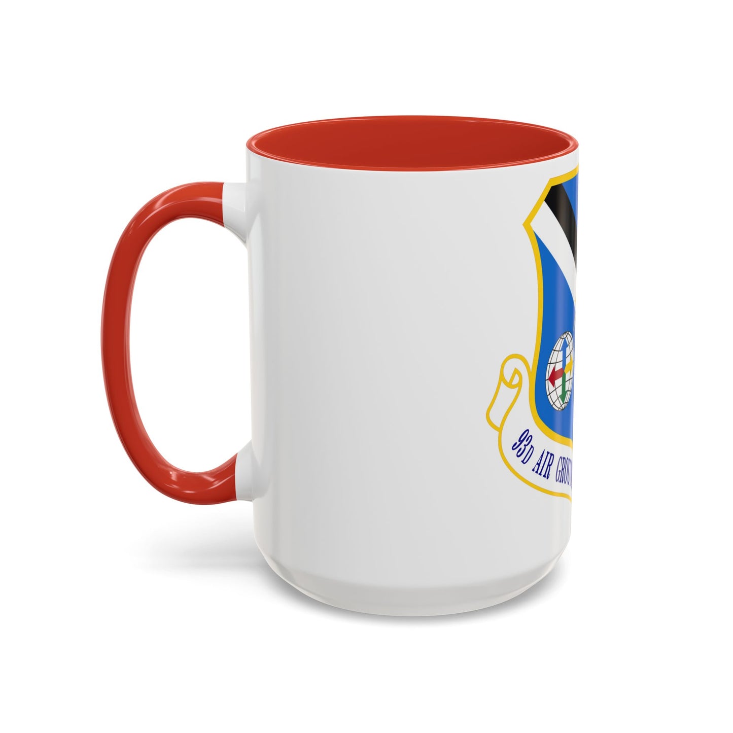 93d Air Ground Operations Wing Emblem (U.S. Air Force) Accent Coffee Mug