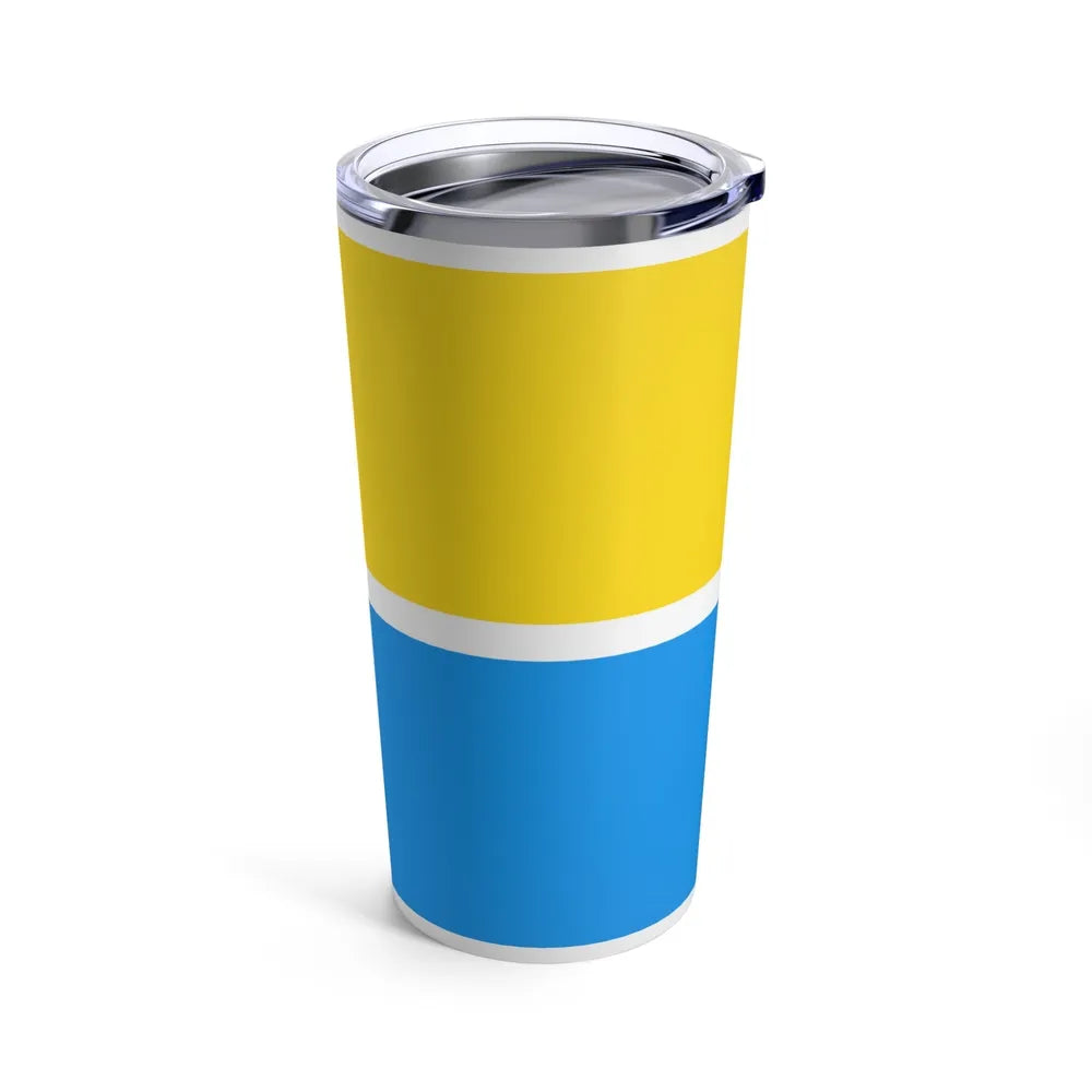 Flag of Zhytomyr Ukraine - Tumbler 20oz-Go Mug Yourself