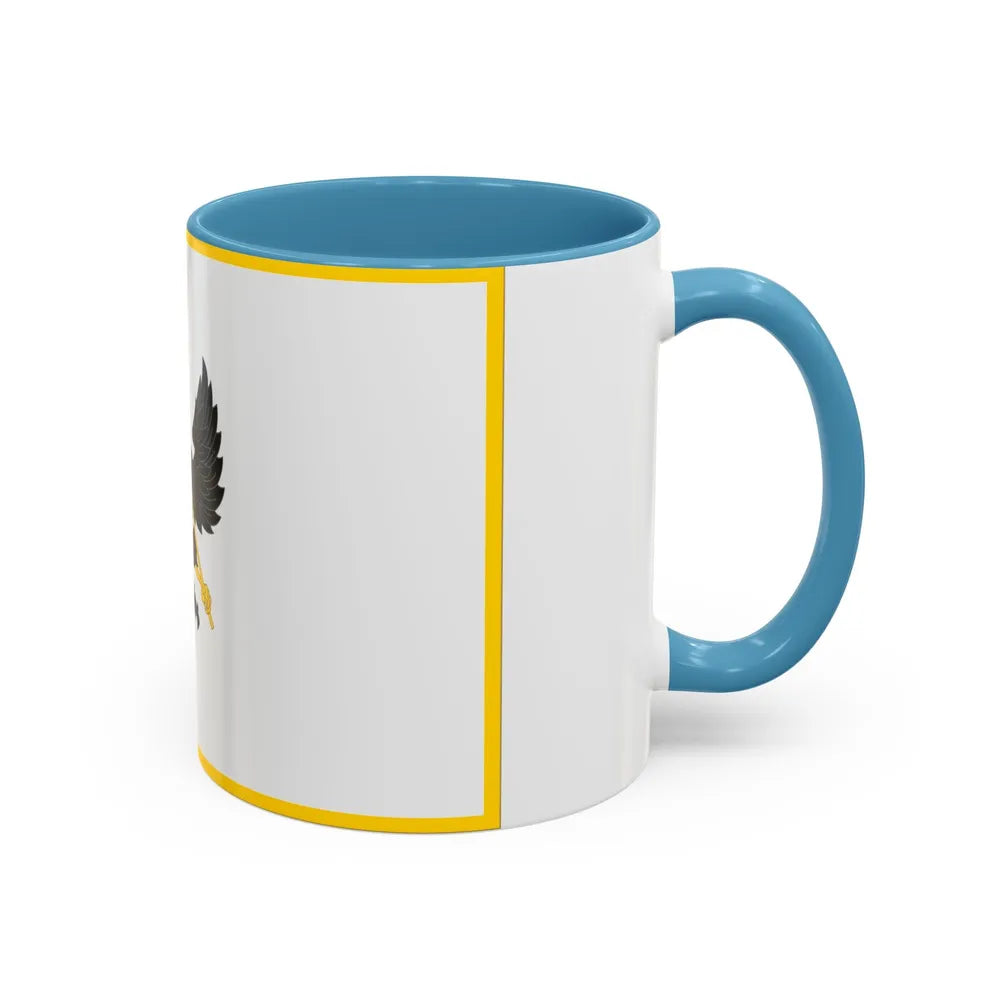 Flag of Chernihiv Ukraine - Accent Coffee Mug-Go Mug Yourself