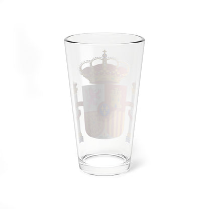 Escudo de España variant (Spain) (Coat of Arms) Pint Glass 16oz
