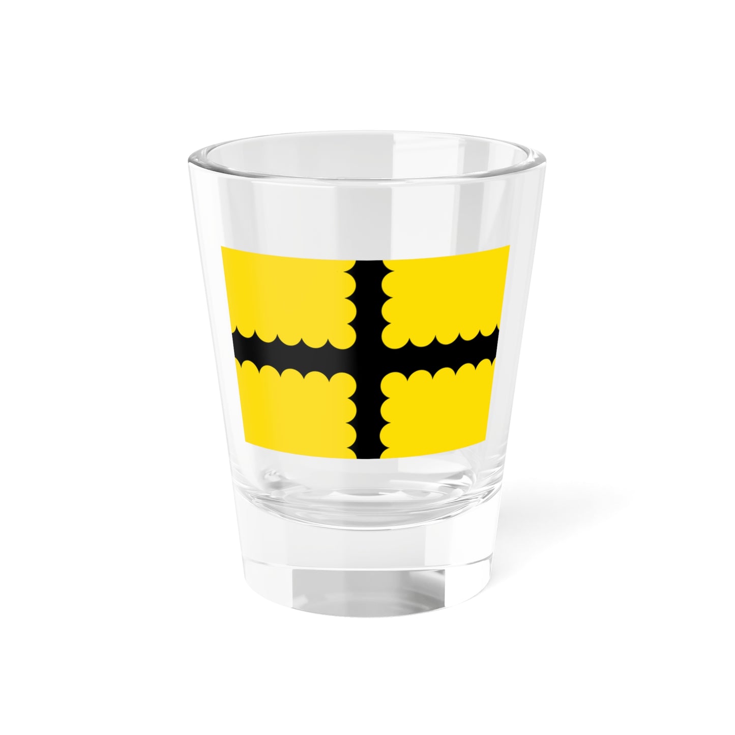 Thimister-Clermont vlag (Belgium) Shot Glass 1.5oz
