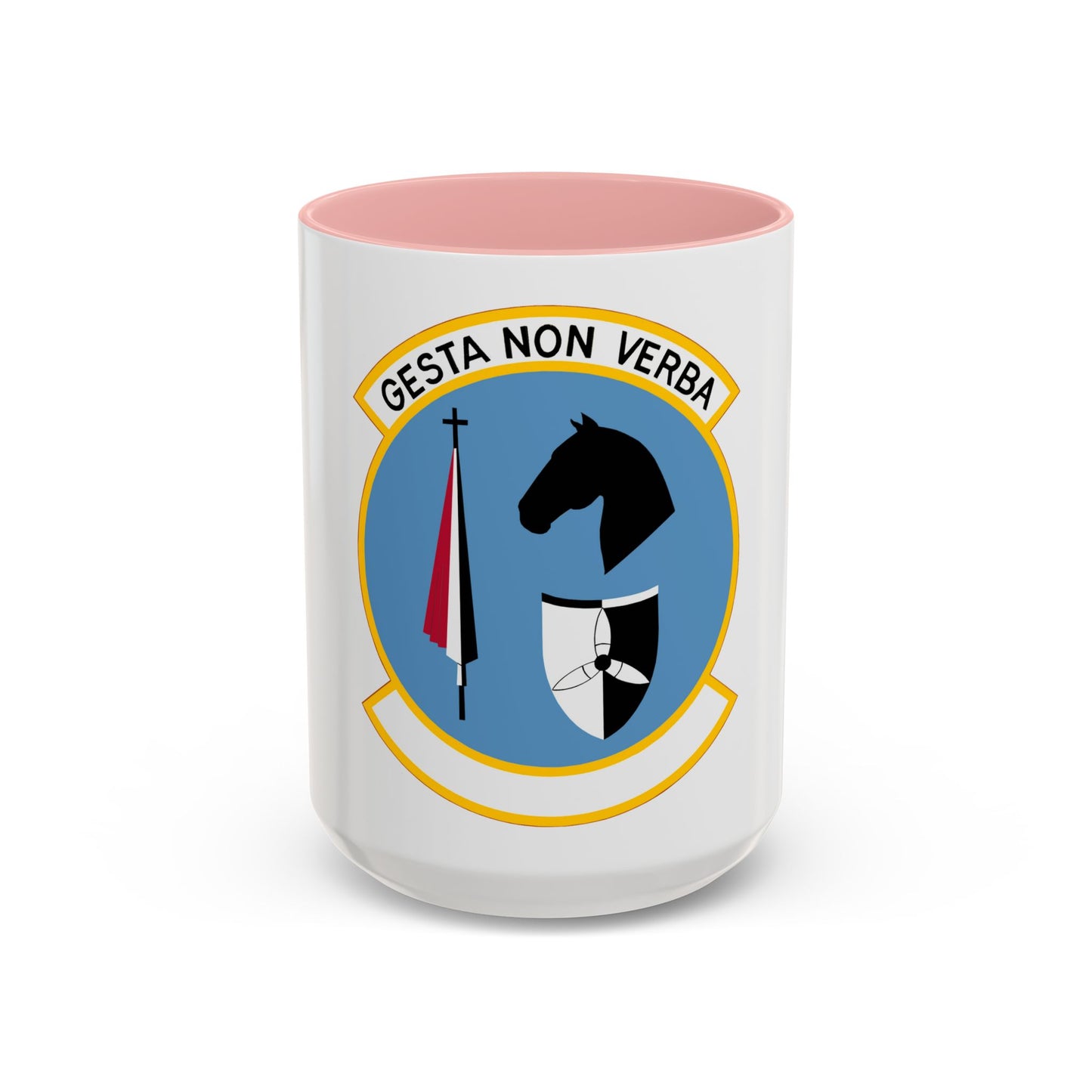 537 Airlift Squadron PACAF (U.S. Air Force) Accent Coffee Mug