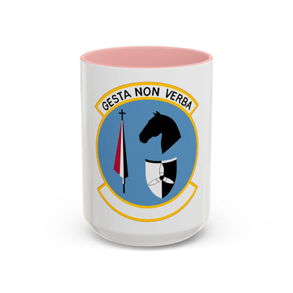 537 Airlift Squadron PACAF (U.S. Air Force) Accent Coffee Mug