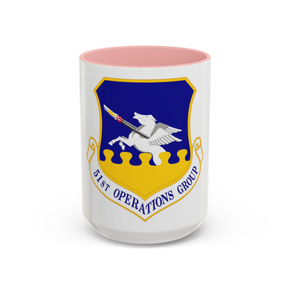 51st Operations Group (U.S. Air Force) Accent Coffee Mug