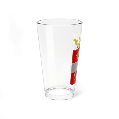 Rauwerderhem wapen (Netherlands) (Coat of Arms) Pint Glass 16oz