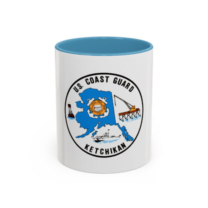 USCGC Planetree WLB 307 (U.S. Coast Guard) Accent Coffee Mug