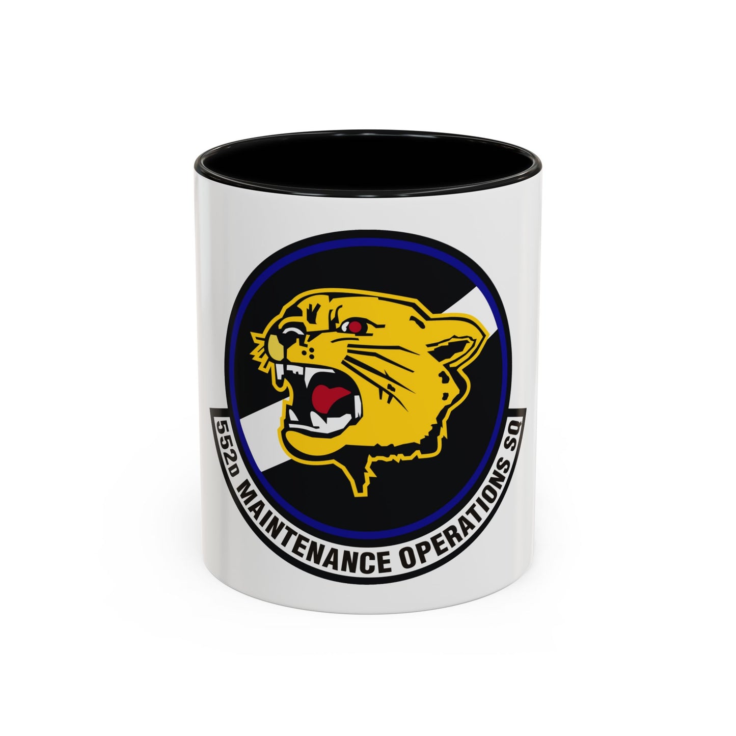 552nd Maintenance Operations Squadron (U.S. Air Force) Accent Coffee Mug