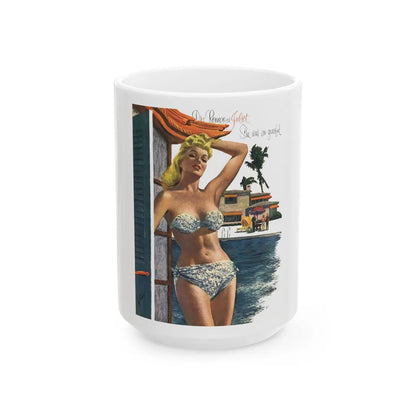 Dr. Romeo & Juliet, Esquire, June 1952 - White Coffee Mug-15oz-Go Mug Yourself