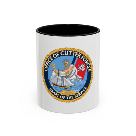 Office of Cutter Forces (U.S. Coast Guard) Accent Coffee Mug