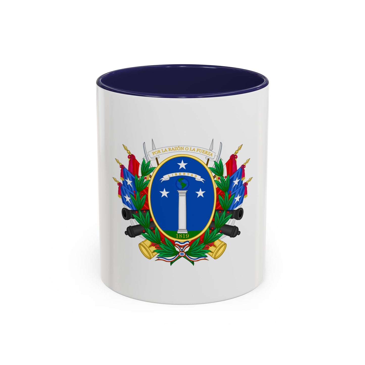 Greater Coat of Arms of Chile (1819-1834) - Accent Coffee Mug