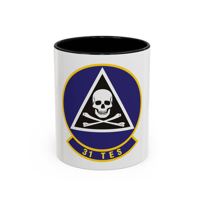 31st Test and Evaluation Squadron (U.S. Air Force) Accent Coffee Mug